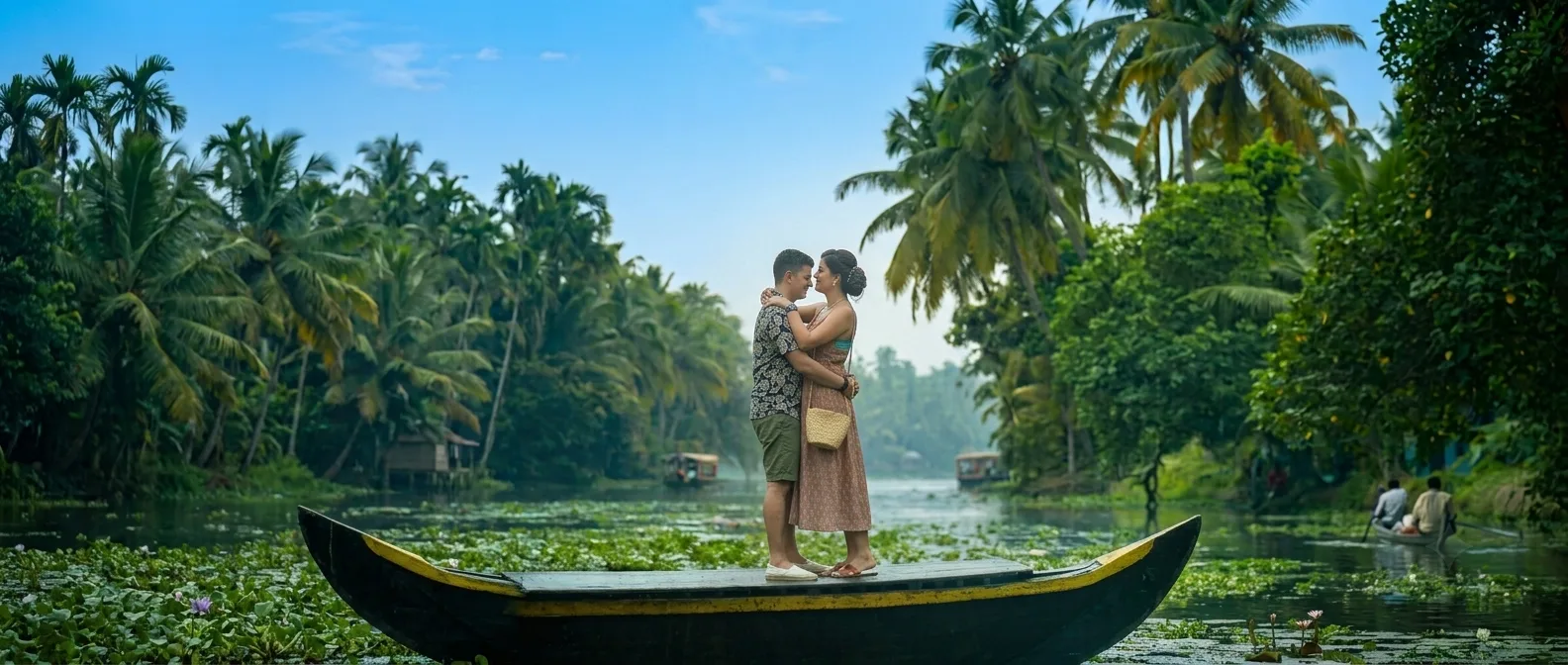 Munnar - Thekkady - Alleppey Tour